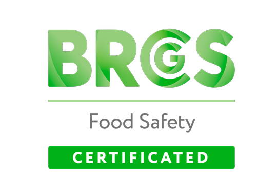 BRCGS Food Safety certificated seal